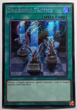 Yugioh Dragonic Tactics LCKC-EN073 Secret Rare Unlimited - Image 1