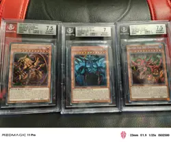 Yu-Gi-Oh Speed Duel Battle City Egyptian GodTrio SCR BGS Slabs Ra Slifer Obelisk - Image 1