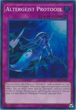 Altergeist Protocol - CIBR-EN071 - Super Rare - Unlimited Edition - Lightly Play - Image 1
