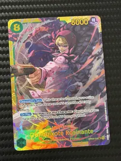 One Piece TCG - Donquixote Rosinante SEC #OP04-119 Kingdoms of Intrigue NM - Image 1