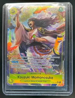 2024 One Piece Wings of The Captain Kouzuki Momonosuke VAR #OP06-107 - Image 1