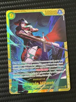 Dracule Mihawk | OP14-119 SEC | One Piece | The Azure Sea’s Seven | Foil | SEC - Image 1