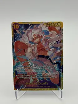 One Piece OP05-119 Monkey.D.Luffy SEC Premium Booster -The Best- Foil English - Image 1