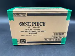 One Piece Japanese PRB-01 The Best Premium Booster Box Case Sealed - Image 1