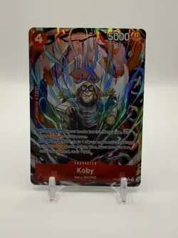Koby (PRB02-001 ALT ART) One Piece PRB02 The Best Vol.2 (English) - Image 1