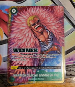 One Piece TCG Because the Side of Justice Will Be Whichever Side Wins!! Winner - Image 1