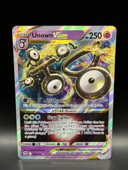 Unown VSTAR 066/95 - Pokemon Silver Tempest Card - NM - Image 1