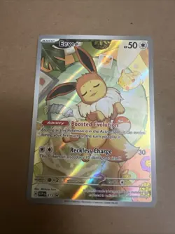 Evee 173 Black Star Promo Pokemon Card Prismatic Evolutions - Image 1