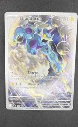 Thundurus - 209 (Pokemon Center Exclusive) 209 Sv: Scarlet & Violet Promo Cards - Image 1