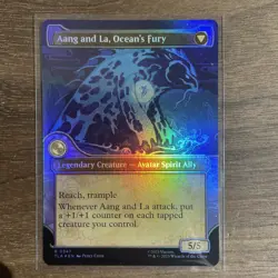 Aang, Swift Savior Showcase Foil Avatar The Last Airbender MTG TLA #0347 - Image 2