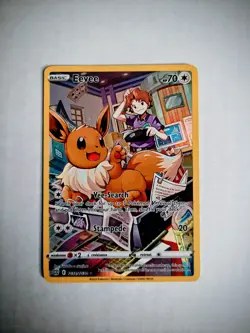 Pokemon Eevee TG11/TG30 Swsh09: Brilliant Stars Trainer Gallery Holo Near Mint - Image 1
