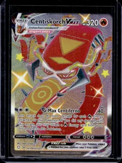 2021 Pokemon SWSH Shining Fates Centiskorch VMAX Shiny Vault #SV109/SV122 - Image 1