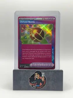 Pokemon TCG Deluxe Bomb 134/142 Sv07: Stellar Crown Ace Spec Ultra Rare Holo -NM - Image 1