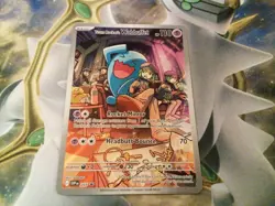 Team Rocket's Wobbuffet 203 Full Art Scarlet & Violet Promo pokemon tcg - Image 1