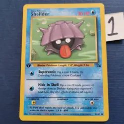 Custom Listing for miamidolphins95 (2x Pokemon Shellder 54/62 1st Ed. Fossil) - Image 1