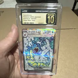 Pokemon Gyarados ex 091/078 Sv1s Scarlet Ex Super Rare Holo CGC 10 Japanese - Image 1