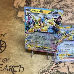 Pokemon TCG Jolteon EX 030/131 Double Rare Holo Prismatic Evolutions NM - Image 1
