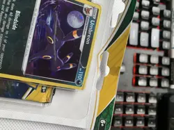 POKEMON EVOLVING SKIES 3-PACK Blister BOOSTER UMBREON PROMO SWORD SHIELD (NEW) - Image 4