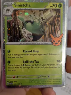 Sinistcha - 022/167 - Cosmos Holo - Trick or Trade With Swirl 🍥 - Image 1