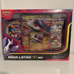 Pokemon TCG: Mega Evolution: Mega Latias ex Collection Box New Sealed - Image 1