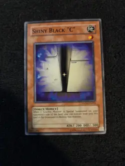 Yu-Gi-Oh TCG Shiny Black "C" ANPR-EN024 Unlimited Regular Common Card Played LP - Image 1
