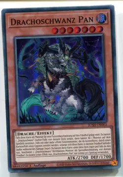 Yu-Gi-Oh! Drachoschwanz Pan Super Rare JUSH-DE003 - Image 1