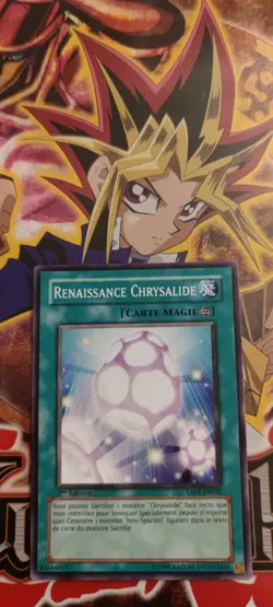 Carte Yu-Gi-Oh! Renaissance Chrysalide TAEV-FR050 1ere Edition Commune Francaise - Image 1