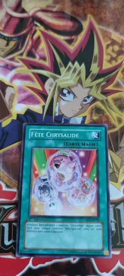Carte Yu-Gi-Oh! Fete Chrysalide TAEV-FR048 1ere Edition Commune Francaise NM+ - Image 1