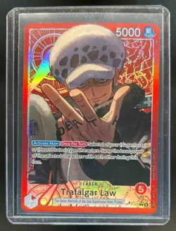 2026 One Piece Azure Sea's Seven Trafalgar Law #OP14-001 - Image 1