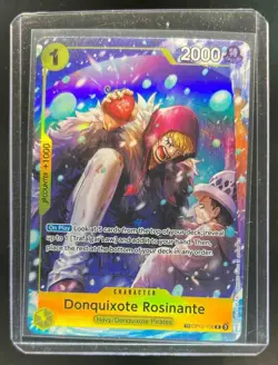 2025 One Piece Legacy of the Master Donquixote Rosinante Rare #OP12-108 - Image 1