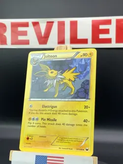 Jolteon 37/108 Dark Explorers Regular - Pokemon Card Non Holo - HP - Image 5