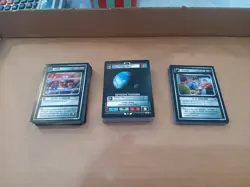 Star Trek CCG The Trouble With Tribbles Common Uncommon Base Set 78/84 Cards NM - Image 2