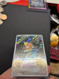 Pokemon TCG Magikarp Full Art Holo Art Rare PAL 203/193 Card - Image 1