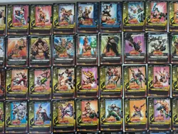 Epic Battles TCG Tekken Complete Rare & Common Card Set C1-C104 R105-R166 Mint - Image 3