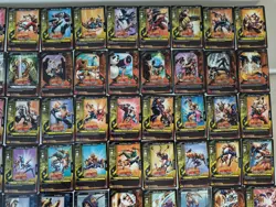 Epic Battles TCG Tekken Complete Rare & Common Card Set C1-C104 R105-R166 Mint - Image 4
