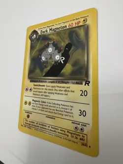 Pokemon TCG Dark Magneton Team Rocket 28/82 Vintage WOTC Non Holo Rare Card NM - Image 4