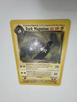 Pokemon TCG Dark Magneton Team Rocket 28/82 Vintage WOTC Non Holo Rare Card NM - Image 5