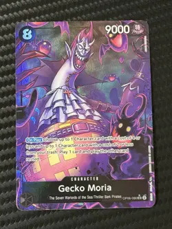 Gecko Moria OP06-086 Alt Art PRB-01 Premium The Best One Piece Card English - Image 1
