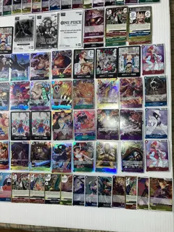 ONE PIECE Card Collection Lot Super ALL FOILS, OP01, SRs, SEC, Sealed Packs TCG - Image 3
