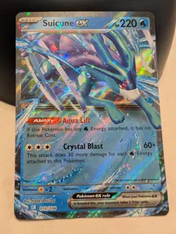 Suicune ex 010/034 Trading Card Game Classic Holo Nm 2926 - Image 1