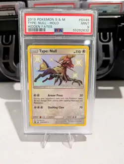 Type: Null - Hidden Fates: Shiny Vault PSA 9 Pokemon Card - Image 1