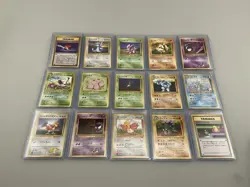Large Lot of 64 Japanese 1996 Pokemon Cards, Some RARE, Holo, From Multiple Sets - Image 3