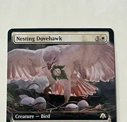 1x Nesting Dovehawk Extended Art - Commander: March of the Machine - NM - MTG - Image 2