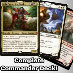 Atla Palani, Nest Tender Commander Deck EDH Custom Dinosaurs Eldrazi Dragons MTG - Image 1