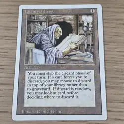 Library of Leng Revised Edition Regular- Magic The Gathering - MTG- LP - Image 1