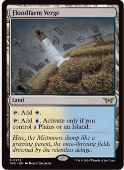 MTG Floodfarm Verge - 259 / English / Near Mint - Image 1