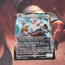 Ajani, Nacatl Pariah X1 Mtg Modern Horizons 3 Nm Borderless - Image 1