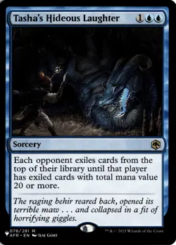 Tasha's Hideous Laughter 078/281 LIST The List Reprints NM - Image 1