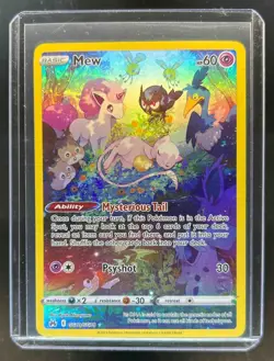 2023 Pokemon SWSH Crown Zenith Mew Galarian Gallery #GG10/GG70 - Image 1