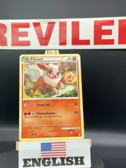 Pokemon TCG Flareon Call of Legends 44/95 Regular Uncommon Non Holo - HP - Image 1